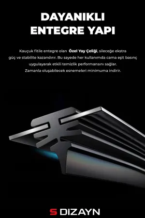 S-Dizayn VW Golf Plus Sportsvan AM1 Van Ön Cam Silecek Seti 2014-2020 Premium Araca Özel 70-40 Cm A+ - Görsel 4