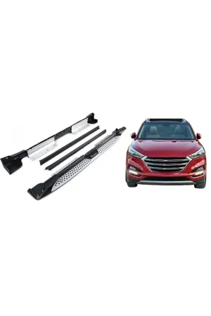 Hyundai Tucson Yan Basamak 2015-2020 Sıde Bmw Steyle Model - Görsel 2