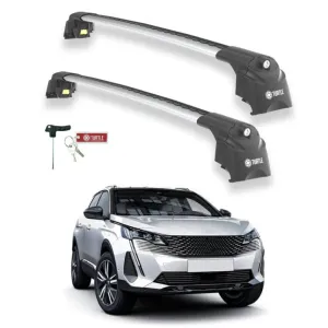 Turtle Drs Tuning Peugeot 3008 (P84) 2017-2024 Ara Atkı Air2 Gri