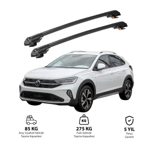 Volkswagen Taigo 2021 Ve Sonrası Trx1 Thunder Carrier Kilitli Ara Atkı Siyah