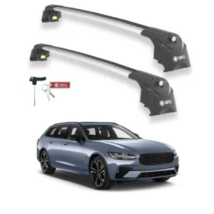 Turtle Volvo V90 (Eu) 2017-2025 Ara Atkı Air2 Gri