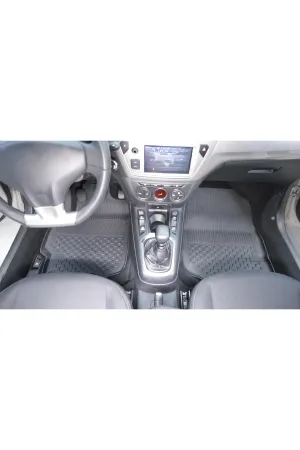 Citroen C-Elysee 2012-2024 Sahler Araca Özel 4.5D Havuzlu Oto Paspas - Görsel 5