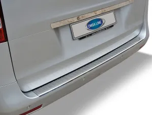 OMSA Mercedes Vito W447 Krom Arka Tampon Eşiği Taşlı 2014 ve Sonrası thumb 4