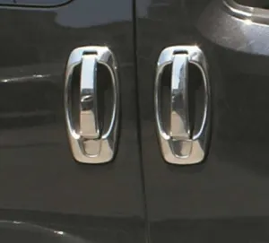 OMSA Opel Combo D Krom Kapı Kolu ve Çerçevesi 4 Kapı 8 Parça 2011-2018 Arası thumb 3