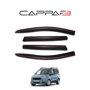 Ford Courier B460/B460 FL 2014-2018 Yıl Aralığı Uyumlu Cam Rüzgarlığı 4 Parça - Görsel 2