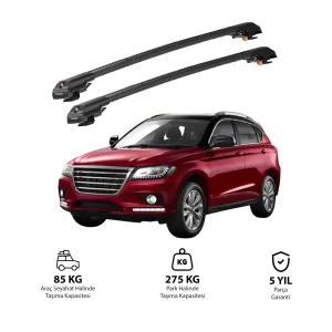 Great Wall Haval H2 Cc7150Fm 2015-2021 Trx1 Thunder Carrier Kilitli Ara Atkı Siyah