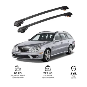 Mercedes-Benz E-Class 2004-2009 Trx1 Thunder Carrier Kilitli Ara Atkı Siyah