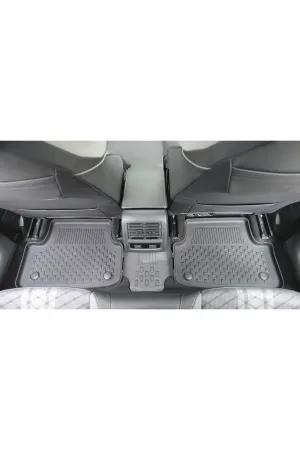 Drs Tuning Golf 8/8.5 (Otomatik) Uyumlu 4.5D Premium Havuzlu Oto Paspas ve Liner ALT Bagaj Havuzu - Görsel 4
