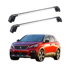 PEUGEOT 3008 2017-2024 TRX2 Thunder Carrier Ara Atkı Gri - Görsel 2