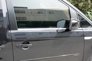 OMSA VW Caddy Minivan Siyah Krom Cam Alt Çıtası 2015-2019 Arası thumb 3