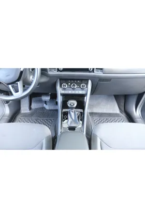Skoda Kodiaq 2017-2024 Uyumlu SAHLER Araca Özel 4.5D Havuzlu Oto Paspas - Kodiaq - Görsel 2