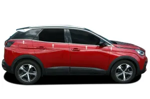 OMSA Peugeot 3008 Krom Cam Alt Çıtası 8 Parça 2016-2023 Arası thumb 3