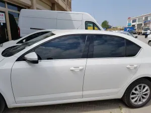 OMSA Skoda Octavia 3 A7 SD Krom Cam Alt Çıtası 6 Parça 2013-2019 Arası thumb 4
