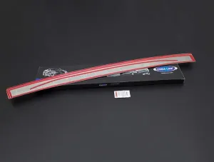 OMSA VW T6 Transporter Krom Arka Tampon Eşiği Taşlı Çift Kapı 2015-2019 Arası thumb 2