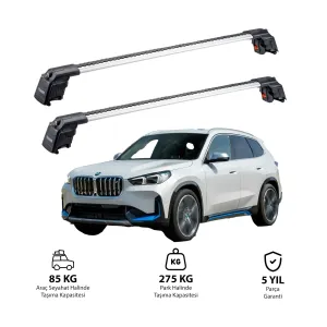 Bmw Ix1 2022-Günümüz (U11) Trx2 Thunder Carrier Ara Atkı Gri