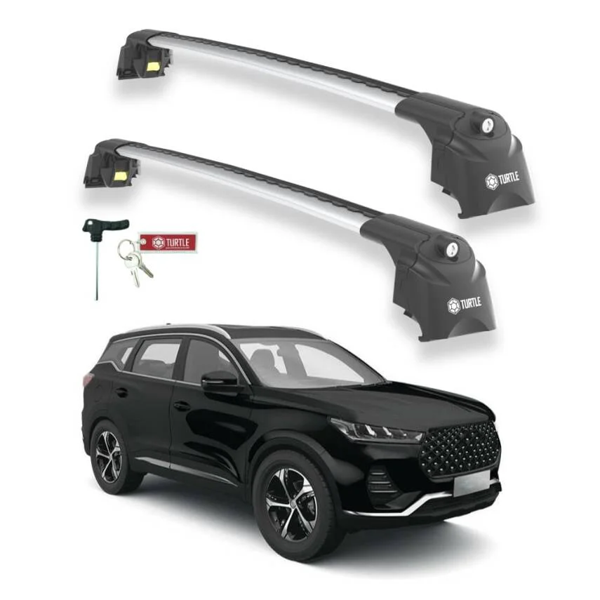 Turtle Chery Tiggo 7 Pro 2020-2024 Ara Atkı Air2 Gri