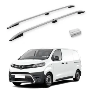 Toyota Proace (Mk2) 2013-2016 / Kısa Şasi Tavan Çıtası Crown Gri