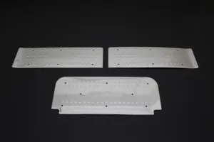 OMSA Opel Vivaro 2 Krom Arka Tampon Eşiği Taşlı 2001-2014 Arası - Görsel 3