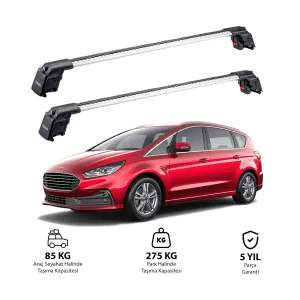 Ford S-Max Cd539 2015 Ve Sonrası Trx2 Thunder Carrier Ara Atkı Gri