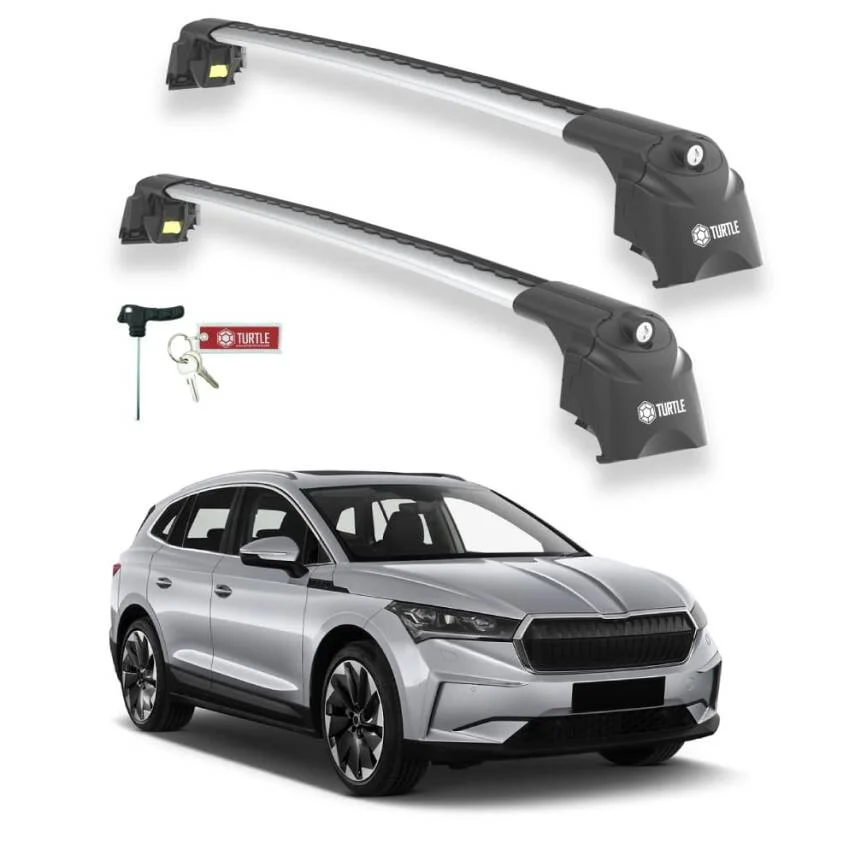 Turtle Skoda Enyaq İv 2020-2025 Ara Atkı Air2 Gri