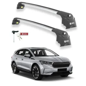 Turtle Skoda Enyaq İv 2020-2025 Ara Atkı Air2 Gri