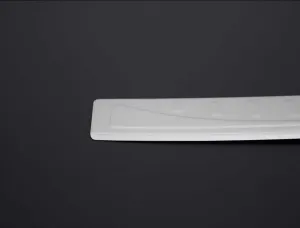 OMSA VW Passat B7 Krom Krom Arka Tampon Eşiği (Taşlı) 2010-2015 Arası - Görsel 4