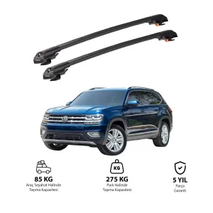 Volkswagen Teramont 2018 Ve Sonrası Trx1 Thunder Carrier Kilitli Ara Atkı Siyah