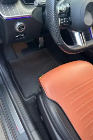 Mercedes-Benz C Serisi 2021+ Uyumlu SAHLER Araca Özel 4.5D Havuzlu Oto Paspas - Mercedes W206 - Görsel 5