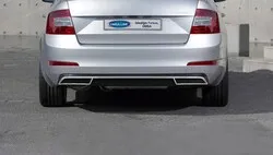 OMSA Skoda Octavia 3 A7 Krom Ön Tampon Çıtası 2013-2016 Arası thumb 4