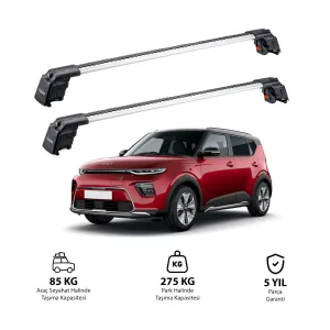 Kia Soul 2020 Ve Sonrası Trx2 Thunder Carrier Ara Atkı Gri