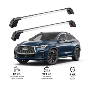 Infiniti Qx55 2022-2025 Trx2 Thunder Carrier Ara Atkı Gri