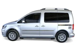 OMSA VW Caddy Minivan Krom Yan Kapı Çıtası 4 Parça 2015-2019 Arası thumb 3