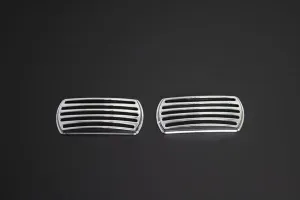 OMSA Universal Krom Sinyal Çerçevesi Kafesli 14,5cm x 6cm - Görsel 2