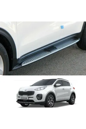 Kia Sportage Uyumlu 2015-2020 Side Step Bmw Style Oto Basamak Yan Koruma