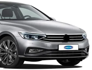 OMSA VW Passat B8.5 Krom Ön Tampon Alt Çıtası 3 Parça 2019 ve Sonrası thumb 2