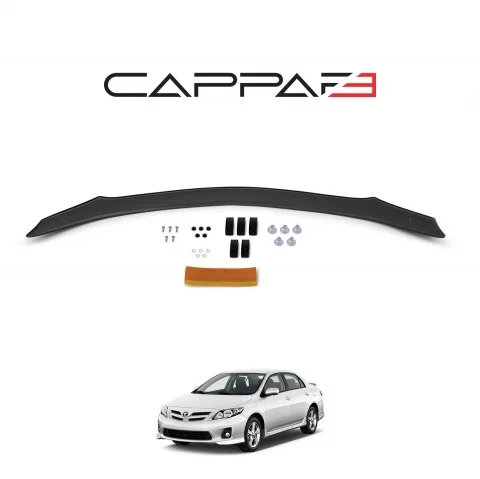 Toyata Corolla 2008-2013 Yıl Aralığı Uyumlu Kaput Rüzgarlığı 3mm