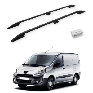 Turtle Drs Tuning Peugeot Tepee Expert (Mk2) 2006-2016 / Kısa Şasi Tavan Çıtası Crown Siyah