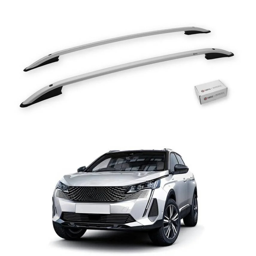 Turtle Drs Tuning Peugeot 3008 (P84) 2017-2024 Tavan Çıtası Crown Gri