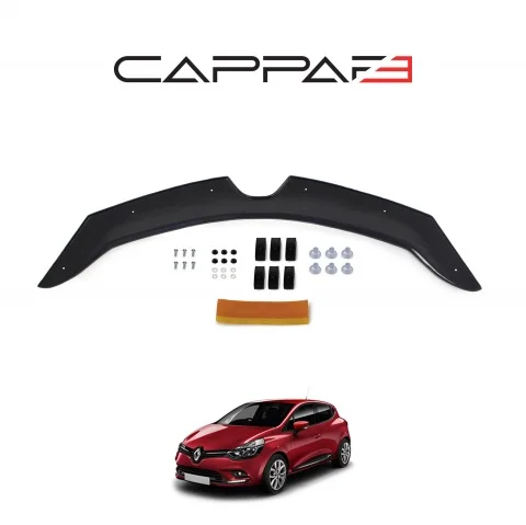 Renault Clio 4 2012-2020 Yıl Aralığı Uyumlu Kaput Rüzgarlığı 4mm