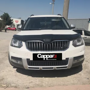 Skoda Yeti 2013-2017 (5L) Yılları Arası Uyumlu Ön Kaput Rüzgarlık 4mm - Görsel 4