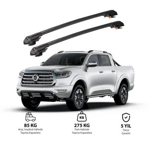 Great Wall Cannon P71 2019 Ve Sonrası Trx1 Thunder Carrier Kilitli Ara Atkı Siyah