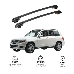 Mercedes-Benz Glk-Class 2009-2015 Trx1 Thunder Carrier Kilitli Ara Atkı Siyah