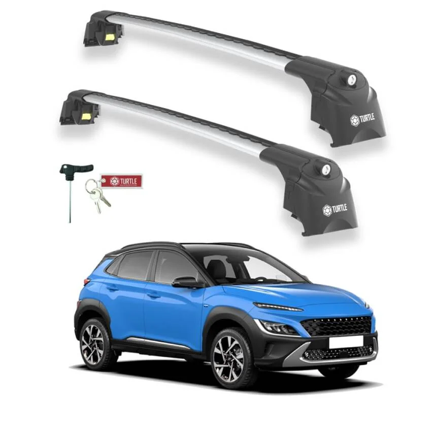 Turtle Hyundai Kona 2017-2023 Ara Atkı Air2 Gri