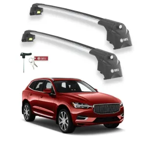 Turtle Volvo Xc60 2018-2025 Ara Atkı Air2 Gri