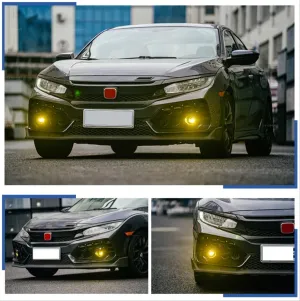 Honda Civic 2016 ve Sonrası FC5-FE1 SİS LAMBASI - SARI - Görsel 3