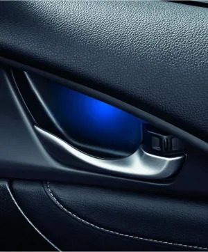 Honda Civic Fc5 2016-2020- Için Uyumlu Kapi Ici Aydinlatma Mavi