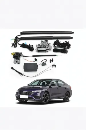 Skoda Octavia 2020-2023 (Nx) Elektrikli Bagaj Açma (Çi̇ft Pi̇ston) Ve Ayak Sensörü