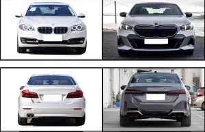 Drs Tuning 5 SERİSİ 2010-2016 (F10) İÇİN G60 FACELIFT BODY KIT - Görsel 2