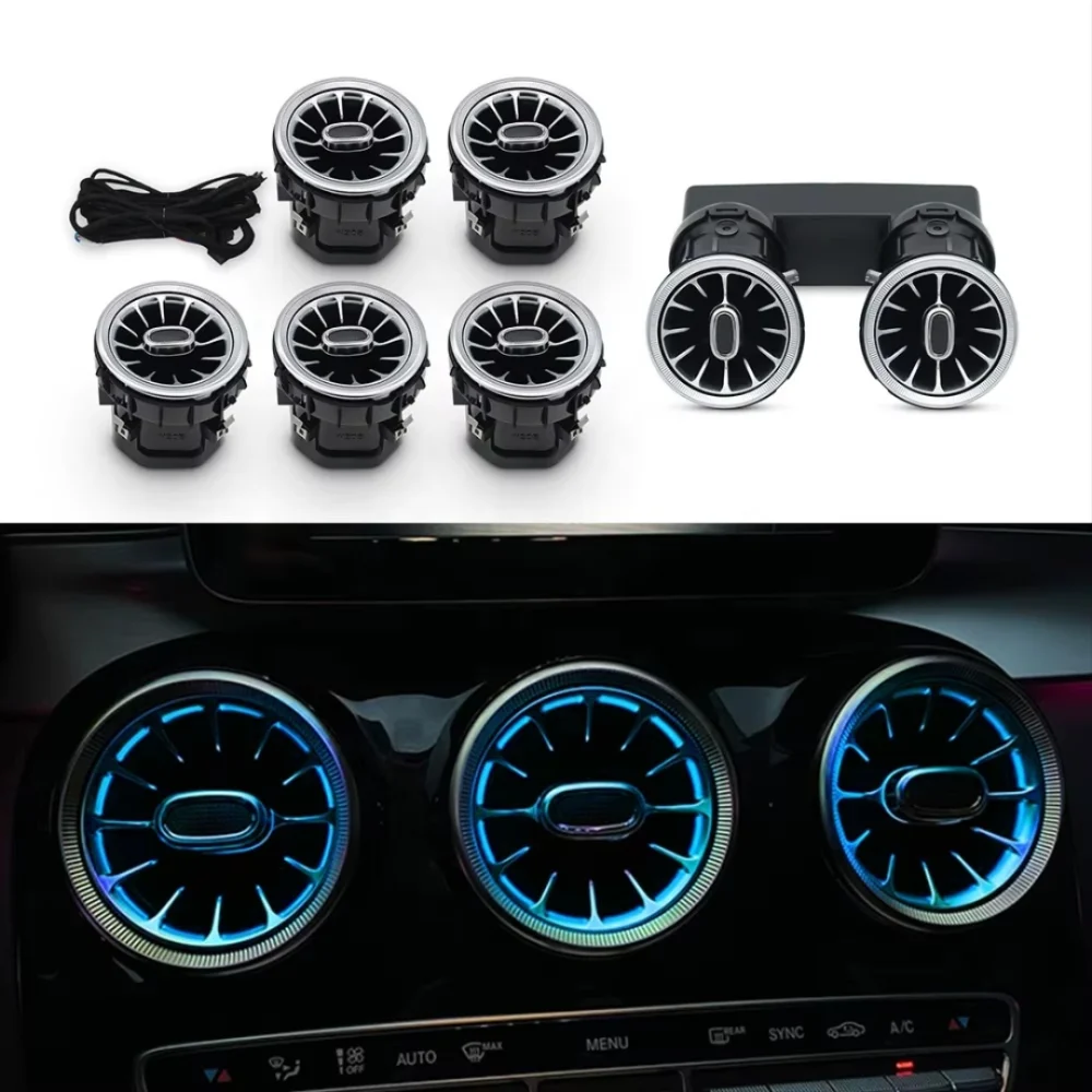Drs Tuning W205 14-18 C SERİSİ İÇİN 3 RENK ÖN VE ARKA HAVALANDIRMA