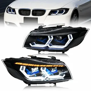 BMW 3 Serisi 2010-2012 (E90) MAKYAJLI KASA LAZER FAR (XENON İÇİN ) - Görsel 2